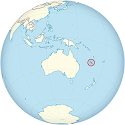 globe terreste Nouvelle-Calédonie