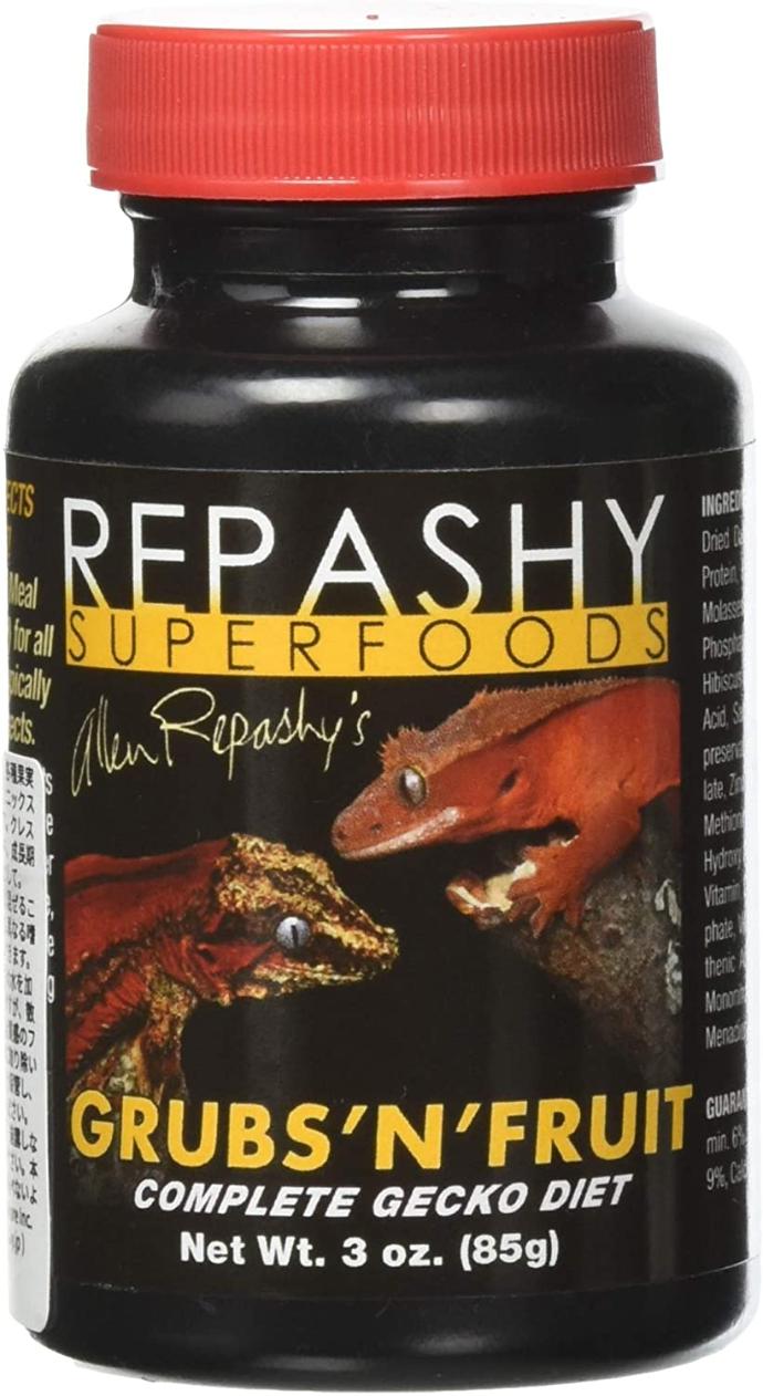 Repashy grub's n fruit, nourriture gecko à crête