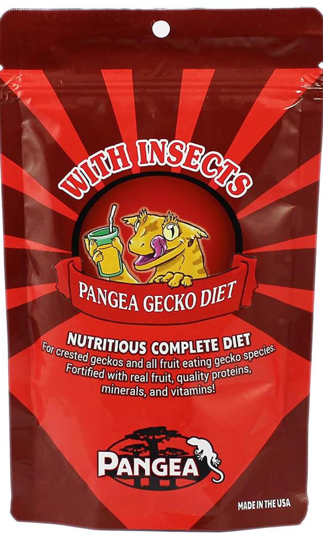 Pangea, nourriture gecko à crête